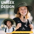 thumbnail image 2 of OZERO Sun Hat for Men Women: Fishing Hat Wide Brim UV Protection Bucket Boonie Hats Waterproof Summer Beach Hiking, 2 of 7