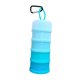 thumbnail image 1 of Contenedor de proteínas de 4 compartimentos apilable y práctico contenedor para almacenar alimentos Azul, 1 of 9