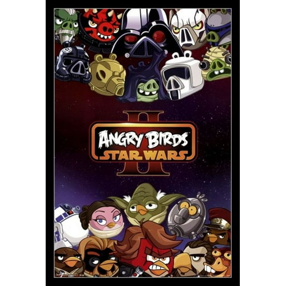 Angry Birds Star Wars 2 - Characters Laminated & Framed Poster Print (24 x 36)