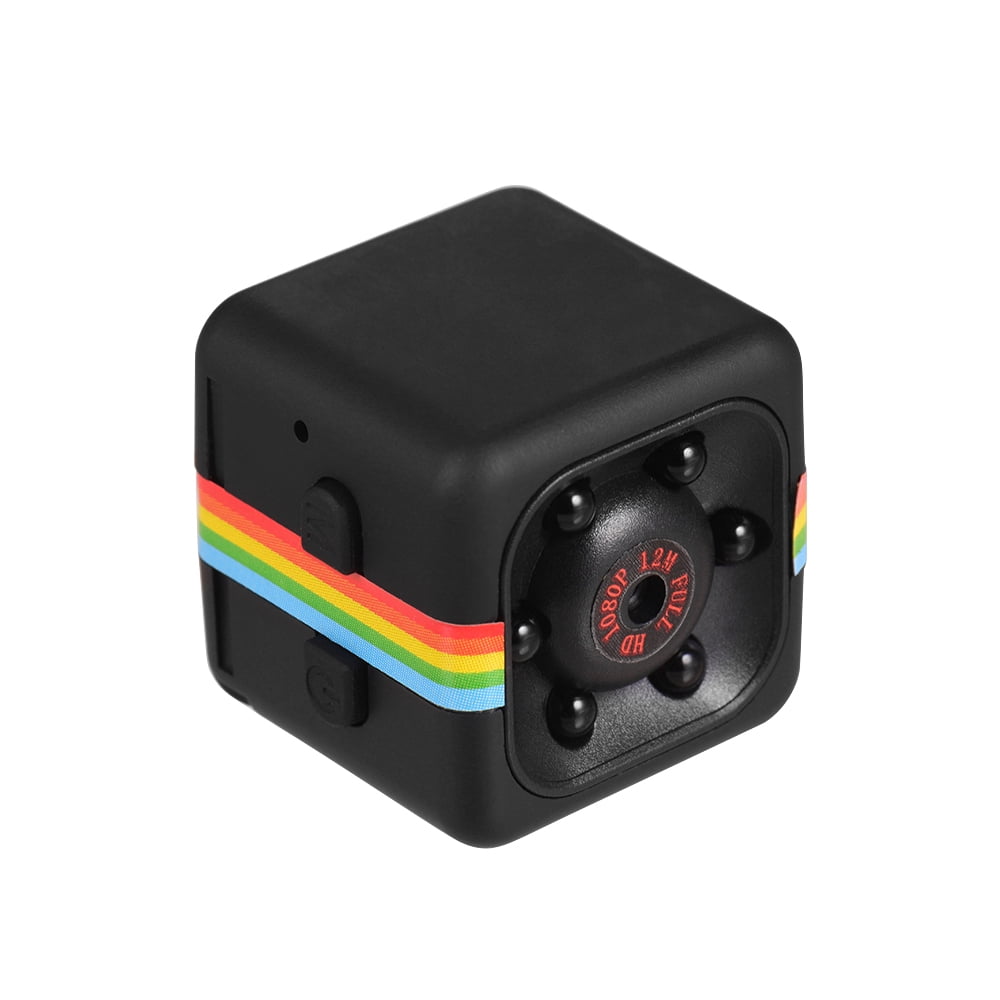 Mini Cube Camera 1080P HD IR Night Vision 120° Wide Angle 32GB Extended