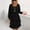 Black, variant on Lace Casual Dresses for Women Fit & Flare Plus Size Dresses Square Neckline Long Sleeve Black Dress for Women,XXXL