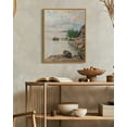thumbnail image 6 of Drsoum Vintage Coastal Wall Art 11x14in Natural Framed Classic Retro Seaside Landscape Prints Rustic Farmhouse Decorations for Living Room Bedroom, 6 of 6