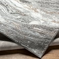 thumbnail image 4 of Mark&Day Area Rugs, 5x7 Earlton Modern Gray Marble Area Rug, Grey Ivory Brown Carpet for Living Room, Bedroom or Kitchen (5'3" x 7'), 4 of 6