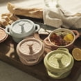 thumbnail image 3 of Staub Ceramic 6-pc Mini Round Cocotte Set - Macaron Pastel Colors, 3 of 9