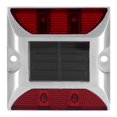 thumbnail image 2 of TOPINCN Solar Power Outdoor Light, 4 LED Aluminum Alloy Outdoor Road Driveway Pathway Lamp For Safe Driving Direction Accidents Preventing, 2 of 8