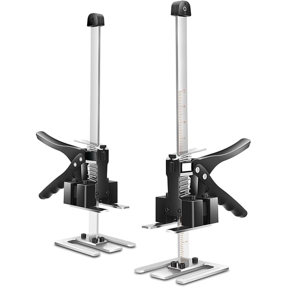 Labor-Saving Arm Jack, 15" Multifunctional Furniture Jacks, 10 Inches Lift Height 440LBS Load Bearing Furniture Lifter Tool Bed Jack for Windows, Doors, Drywall, Furniture Lifting (2PCS)