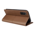 thumbnail image 5 of Compatible WIth Samsung Galaxy S20 FE Wallet Case,Magnetic Closure,Flip Folding Kickstand,With Card Slots,[RFID Blocking],With Shoulder Strap&Lanyard,PU Leather+TPU Shockproof Phone Case,Brown, 5 of 9