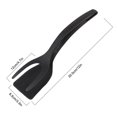 thumbnail image 3 of 2 in 1 Kitchen Tool for Frying Eggs Pancakes & Toasting–Multi Functional Spatula and Tongs, 3 of 4