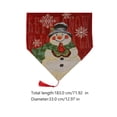 thumbnail image 2 of 1pc Durable Navidad mantel hermosa cubierta mantel lavable mantel, 2 of 7