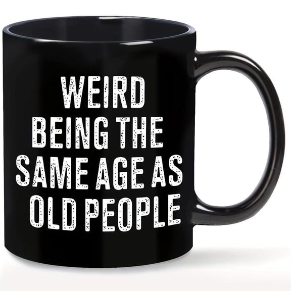 1pc Birthday Mug Men Women 11oz Coffee Mug Unique Funny Ideas Grandpa Dad Father Husband Him 30th 40th 50th 60th 70th 80th Gifts From Daughter Son Fri