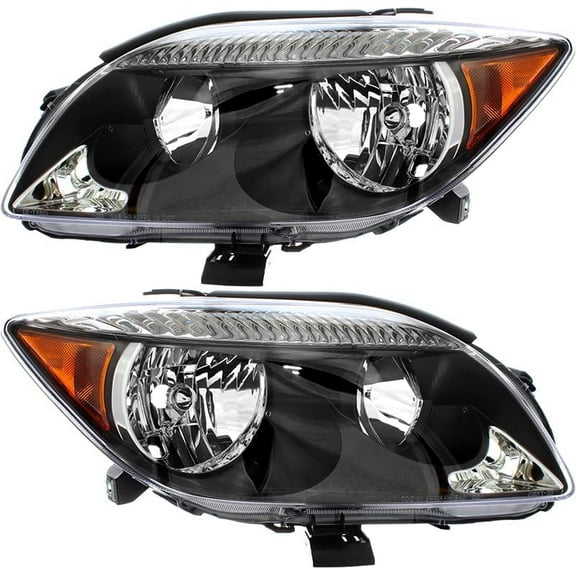 EPIC LIGHTING OE Style Halogen Headlights Assembly Replacement for SCION 05-07 SCION TC [ SC2502101 SC2503101 8117021130 8113021130 ] Pair