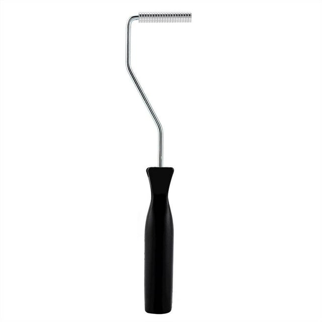 Spptty Alliage d'Aluminium Fibre de Verre Rouleau de Stratification ABS Poignée pour GRP FRP Résine Travail, Rouleau à Bulles GRP, Rouleau de Stratification de Bulle en Fibre de Verre
