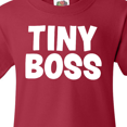 thumbnail image 4 of Inktastic Tiny Boss Youth T-Shirt, 4 of 5