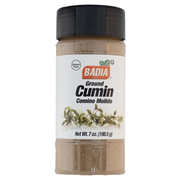 Badia Ground Cumin, 7 oz Bottle