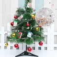 thumbnail image 5 of Triani 2Rolls Sparkly Star Tinsel Garlands Metallic Garland Wired Garland for Wreath Making Decoration Festive Ornament Accessory for Gift Wrapping and DIY Craft Projects(Silver), 5 of 7