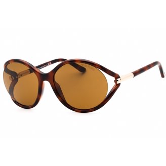 Tom Ford Stevie FT0761 28A Sunglasses Gold Frame Gray Lenses  display picture 2