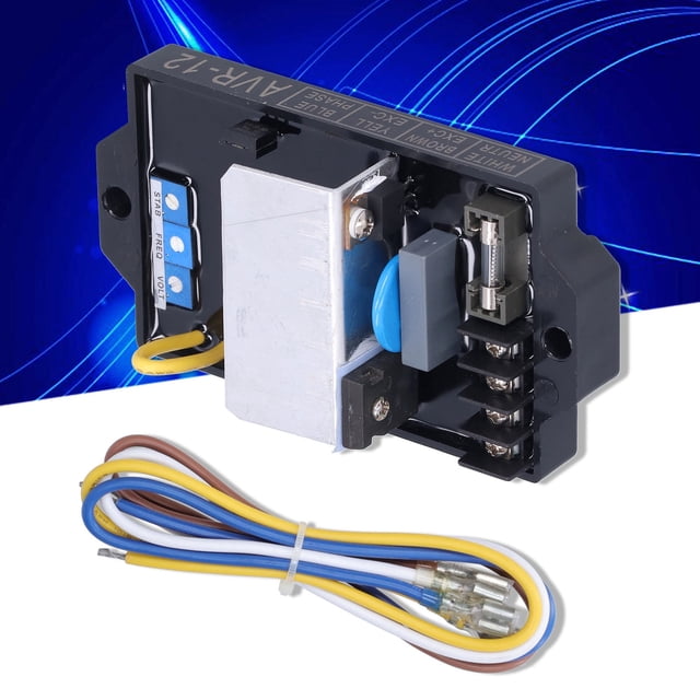 Generador regulador de voltaje automático, generador regulador de voltaje Regulador de voltaje AVR de plástico Regulador de voltaje AV Instalación sin esfuerzo