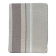 thumbnail image 2 of Home Classics Logan Tan Beige Stripe 3 Pc Duvet Set King Bed Comforter Cover, 2 of 4