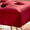 Red, variant on Weston Home Addison Upholstered Bench, Black