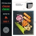 SIGVAL Mighty Mat NonStick Smoking & BBQ Grill Mesh Mats