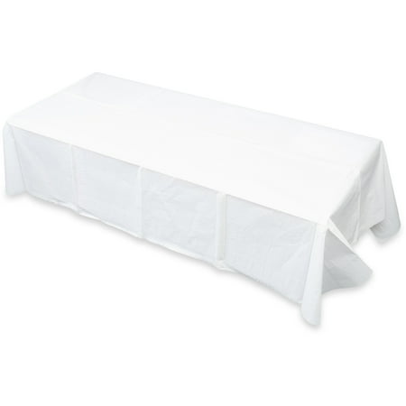 

Embossed Paper Table Cover With Plastic Liner 20ct