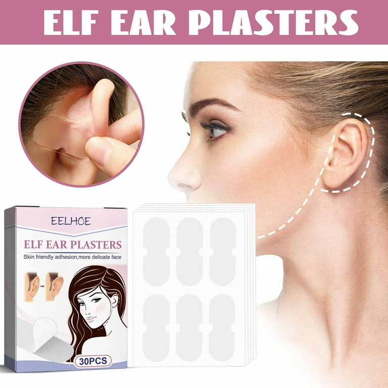 FOMIYES 30pcs Ear Stickers Correction Stickers Makeup Tape Corrector De  Ojeras Invisible Tape Prominent Ear Stickers Protruding Ear Tape Cosmetic Ear  Tape Women Ear Tape Ear Corrector Miss