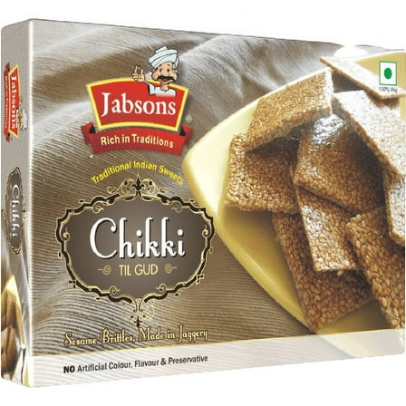 Pack Of 2 - Jabsons Chikki Til Gud - 14.11 Oz (400 Gm)