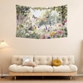 thumbnail image 2 of Tapestry Wall Hanging,Nature Floral Garden Tapestries for Dorm Living Room Bedroom Decor,Boho Wall Art,Sofa Cover,Photo Background, 40"x30", 2 of 8