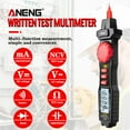thumbnail image 4 of Multimeters,Diode Test Continuity Resistance Meter With Auto Ncv Voltmeter With Diode Test Data Ohmmeter Resistance Meter Alarm Lcd Screen Voltmeter Ammeter Ohmmeter Test Continuity Alarm, 4 of 7