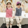 thumbnail image 3 of BULLPIANO Little and Big Kids Boy Girl Vest Winter Warm Fleece Sleeveless Waistcoat Jackets Coat Baby Soft Cardigan Vest 2-11Y, 3 of 3