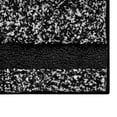 thumbnail image 3 of VCNY Home Heathered Hotel Black/White Microfiber Bath Rug Runner, 20" x 60", 3 of 5