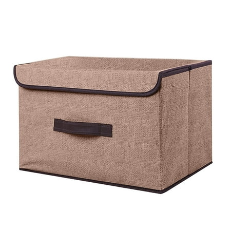 

Bgageg Storage Box Foldable Clothing Sundries Portable Storage Box With Lid Foldable Storage Box
