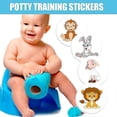 thumbnail image 2 of Potty Training Stickers. Potty Training 10 Different Psc. Potty Stickers For The Toilet For Boys And For Girls, 2 of 4