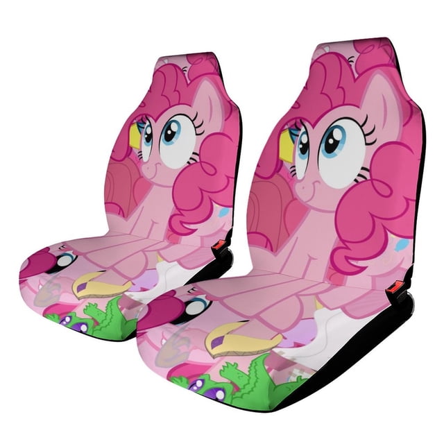 My Lit-tle Pony Car Seat Covers 2PCS Seat Protector Cover Universal Front Seat Cover Set