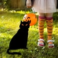 thumbnail image 5 of Honeeladyy 1 Pcs Black Cat Yard Sign with Stake Ground Stake Scary Silhouette Halloween Decoration for Garden Yard Lawn Decor, 5 of 5