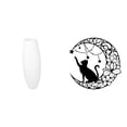 thumbnail image 1 of Lámpara De Pie De Metal Con Forma De Gato, Escultura De Pared De Gato Negro, Pantalla De Lámpara Sencilla, Lámpara De Pie De Papel, Jaula Protectora Para Dormitorio, Hotel, Regalos Para, 1 of 8