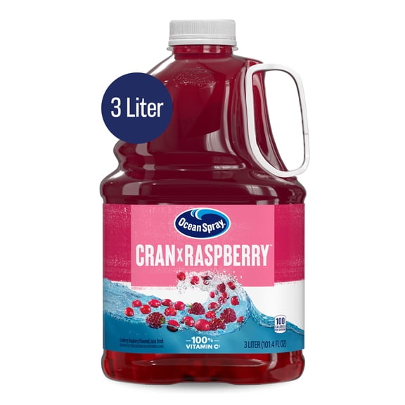 Ocean Spray® Cran-Raspberry® Cranberry Raspberry Juice Drink, 101.4 fl oz Bottle