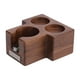 thumbnail image 1 of Estación de apisonamiento manual Soporte para apisonador de café expreso Apisonador de filtro de café de madera duradero Triangular 51 53MM, 1 of 9