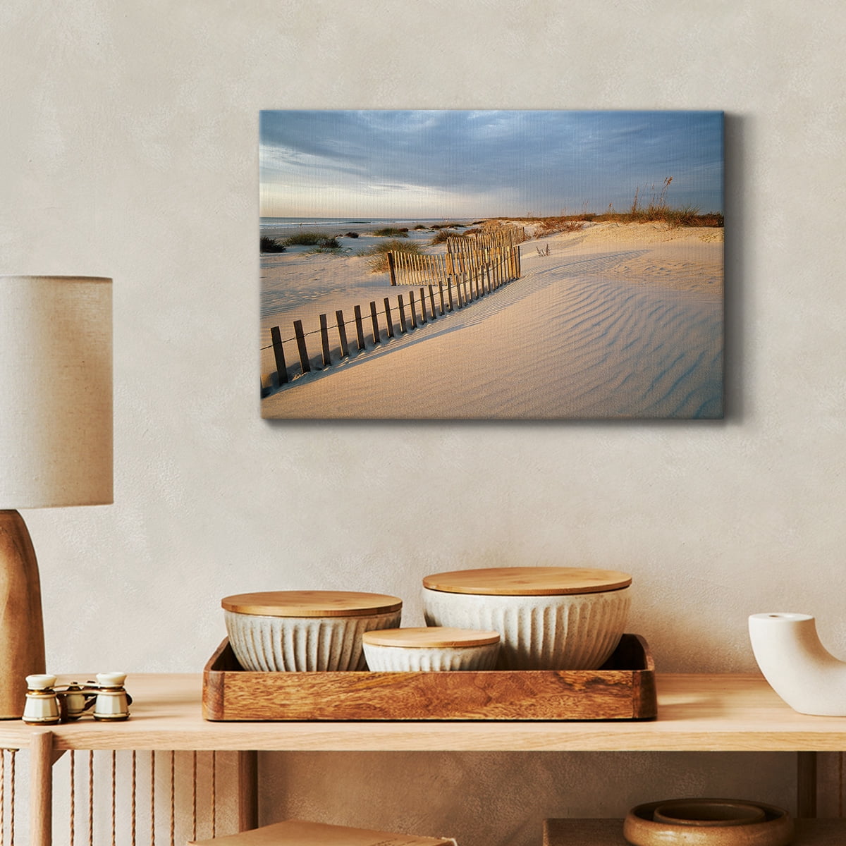 Wexford Home Huntington Horizon Premium Gallery Wrapped Canvas, 32" x 48" - Ready to Hang