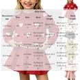 thumbnail image 4 of Lovzfmll Girl's Knit Set, Long Sleeve Top & A-Line Skirt, Casual Wear for Toddler, 1-2 Years, 4 of 6