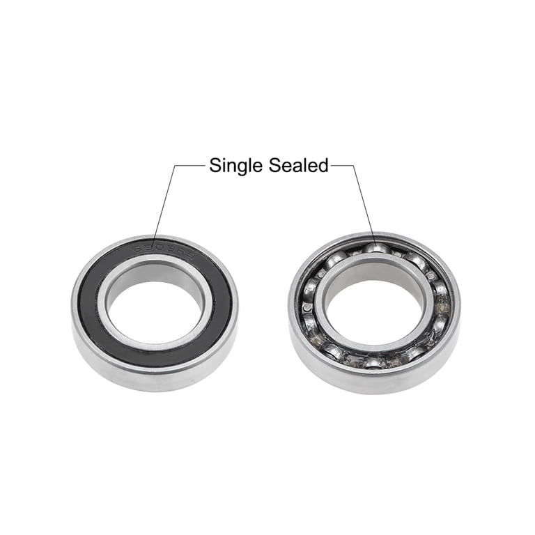 6903RS Deep Groove Ball Bearing 17x30x7mm Single Sealed Chrome