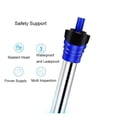 thumbnail image 4 of Chauffe-aquarium en Acier Inoxydable Réglable Thermostat Submersible Tige de Chauffage, 4 of 7