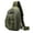 Army Green, variant on Fishing Slings Pack Crossbody Bag Chest Pack Fishing Tackle Storage Shoulder Bag for Freshwater or Saltwater Fishing