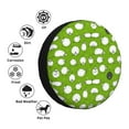 thumbnail image 4 of Sikiie Funny Sheep Doing Yoga PVC Leather Spare Tire Wheel Cover Spare Tire Cover, for Car Truck SUV Camper Trailer Universal Fit(14-17in)-14 inch, 4 of 6
