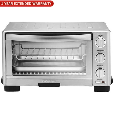 Cuisinart TOB1010 1800-watt Toaster Oven Broiler - Stainless Steel + 1 Year Extended