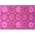 thumbnail image 1 of Ahgly Company Indoor Rectangle Abstract Pink Modern Area Rugs, 5' x 8', 1 of 4