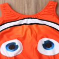 thumbnail image 4 of Toddler Boy Girl Fish Bathing Suit with Hat One Piece Swimsuit Set, 4 of 6