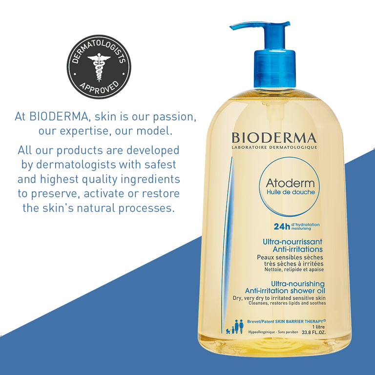 Bioderma Atoderm Shower Oil How To Use