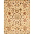 thumbnail image 1 of Ahgly Company Machine Washable Indoor Rectangle Abstract Orange Area Rugs, 5' x 7', 1 of 7