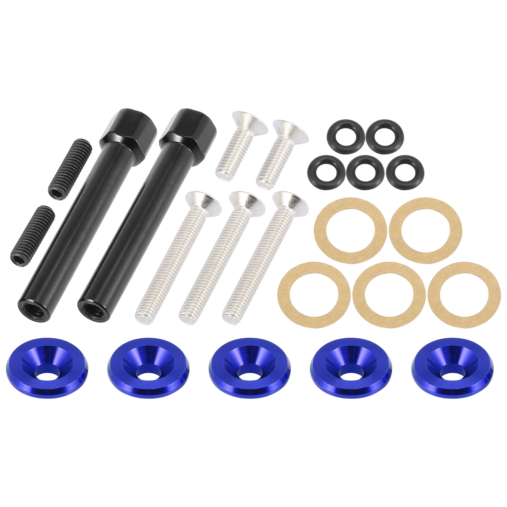 bajo-perfil-motor-v-lvula-funda-arandela-perno-kit-azul-para-auto